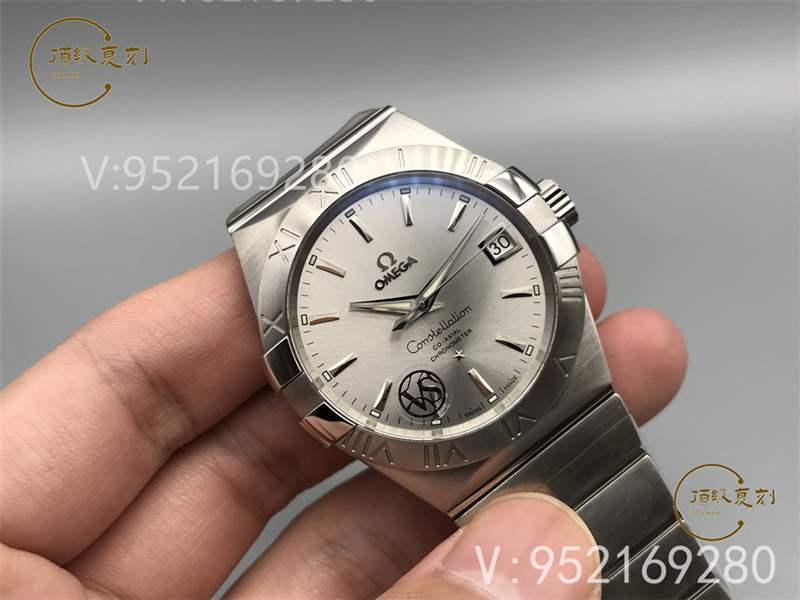 VS廠歐米茄星座復(fù)刻表對比正品評測-8500一體機(jī)功能對版-復(fù)刻表