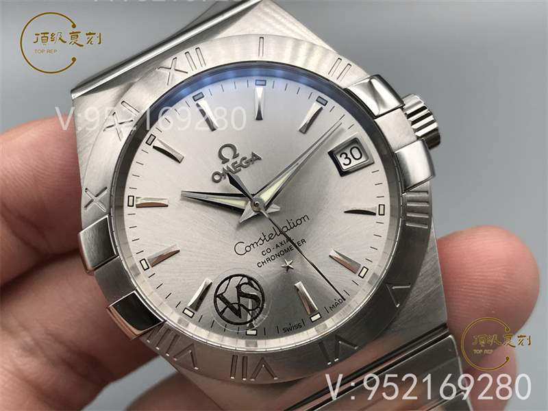 VS廠歐米茄星座復(fù)刻表對比正品評測-8500一體機(jī)功能對版-復(fù)刻表