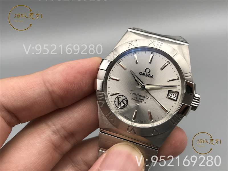 VS廠歐米茄星座復(fù)刻表對比正品評測-8500一體機(jī)功能對版-復(fù)刻表