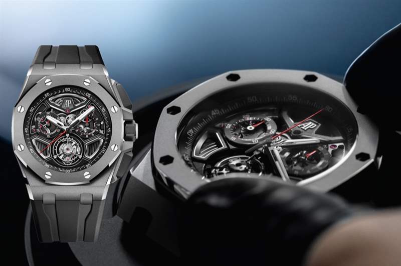 2021 AP愛彼最新Royal Oak Offshore Selfwinding Flying Tourbillon Flyback Chronograph-復(fù)刻表