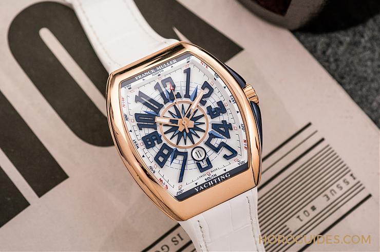 Vanguard Yachting玫瑰金白色面盤-Vanguard Heart Skeleton|打動她的心-復刻表