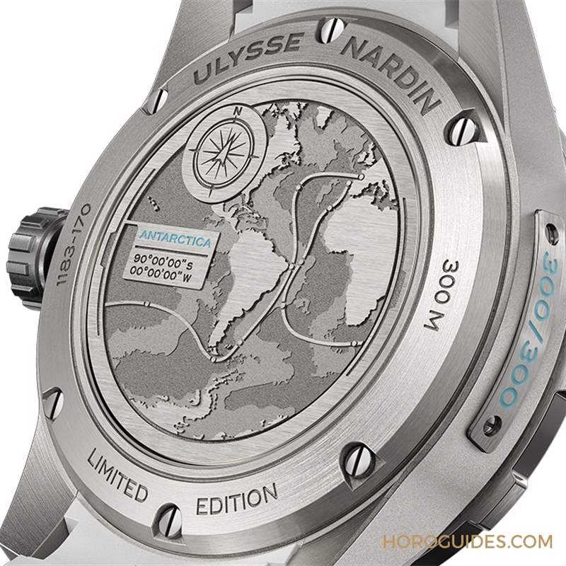 ULYSSE NARDIN - 來自南極大陸的冰藍魅力｜雅典表Diver X Antarctica