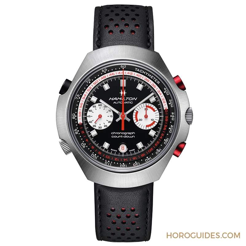 復刻1970年代競速經典|HAMILTON Chrono-Matic 50-復刻表