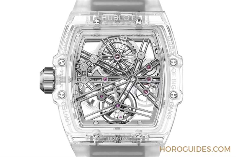 直搗靈魂的爆炸性美學(xué)|Hublot Spirit Of Big Bang 陀飛輪5日鏈腕表-白色碳纖維款、藍(lán)寶石款-復(fù)刻表