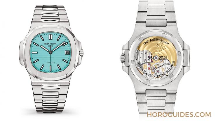 直擊! Jay-Z手腕上的PP Tiffany Blue Nautilus Ref.5711/1A-018-復(fù)刻表