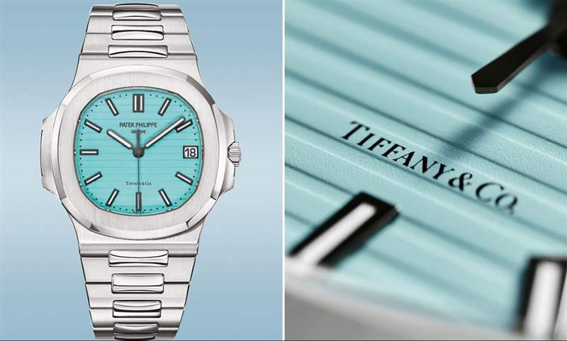 百達翡麗5711發表第一只Tiffany Blue表盤,并且即將登上拍賣-復刻表