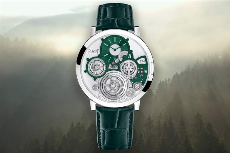 全球最薄腕表?yè)Q上綠色新裝|Piaget Altiplano Ultimate Concept向起源地致敬-復(fù)刻表