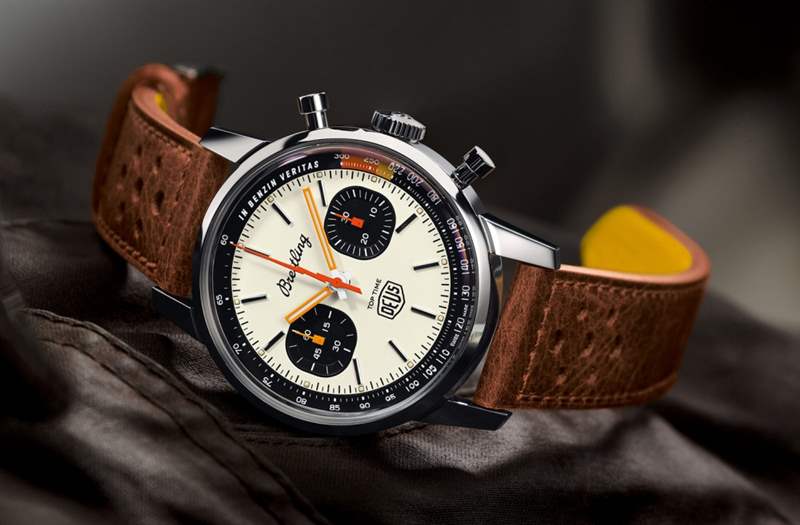百年靈Breitling Top Time Deus限量版登場!新鮮感十足的復(fù)古味造型超搶眼-復(fù)刻表