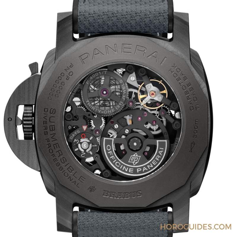 改裝至尊B(yǎng)RABUS附體!頂尖交鋒之作PANERAI Submersible S BRABUS Black Ops腕表-PAM01240-復(fù)刻表