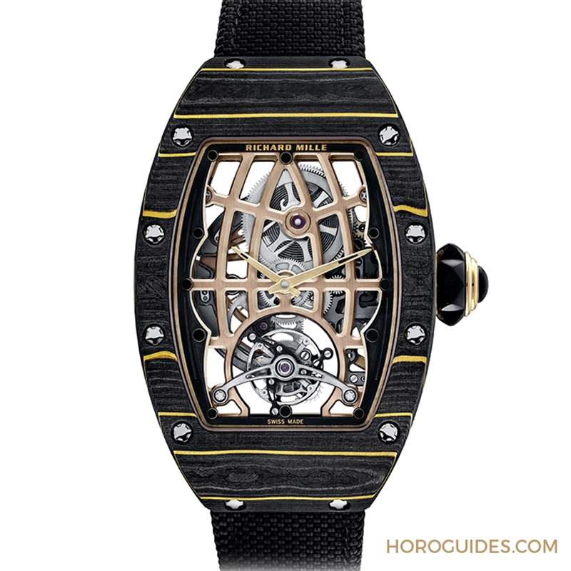 RICHARD MILLE推出兩款RM 74-01及RM 74-02自動上鏈陀飛輪腕表-復(fù)刻表