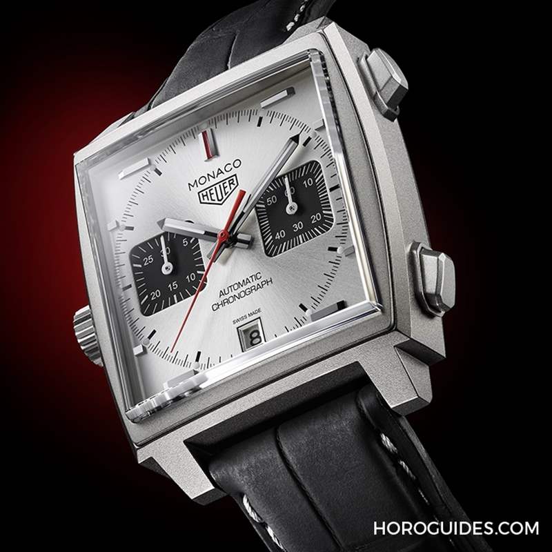 TAG Heuer Monaco腕表首見鈦金屬版-復刻表