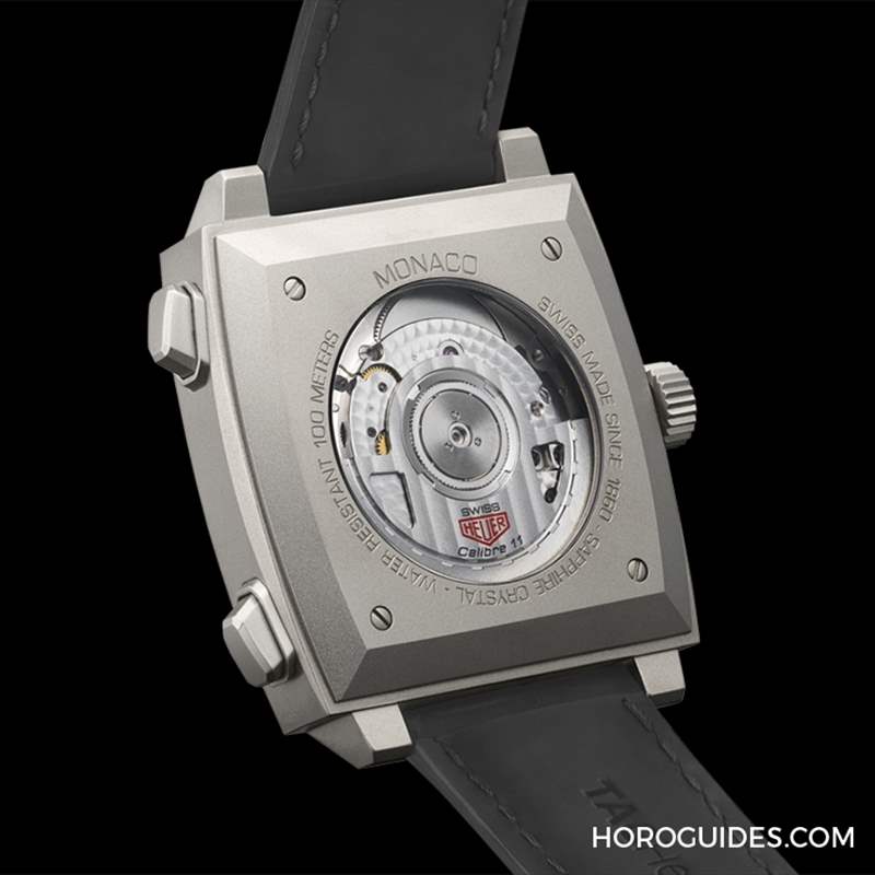 TAG Heuer Monaco腕表首見鈦金屬版-復刻表