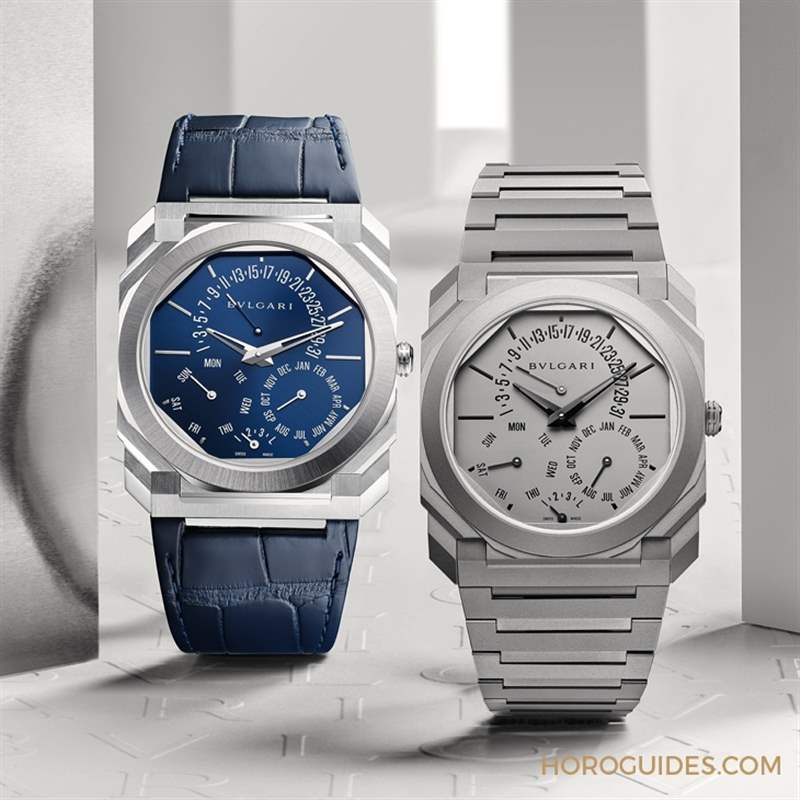 5.8mm的王者!BVLGARI Octo Finissimo超薄萬年歷-復刻表