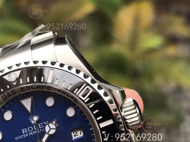 AR廠勞力士漸變藍鬼王v2版腕表復刻做工怎么樣對比n廠漸變鬼王-復刻表