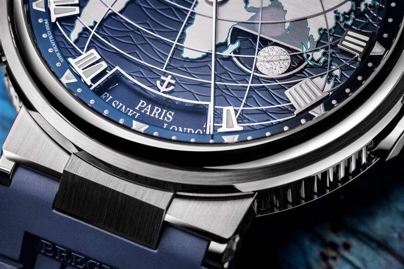 兩地時間切換自如!寶璣Marine Hora Mundi 5557-復刻表