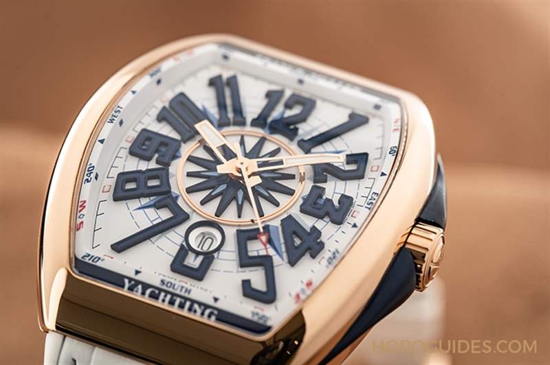 Vanguard Yachting玫瑰金白色面盤-Vanguard Heart Skeleton|打動她的心-復刻表