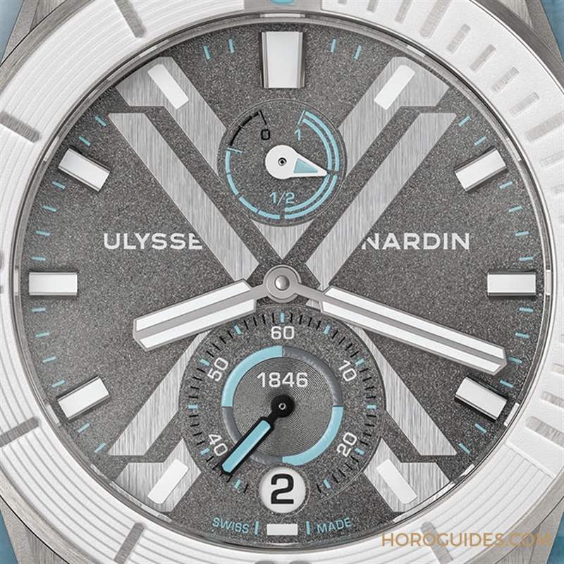 ULYSSE NARDIN - 來自南極大陸的冰藍魅力｜雅典表Diver X Antarctica