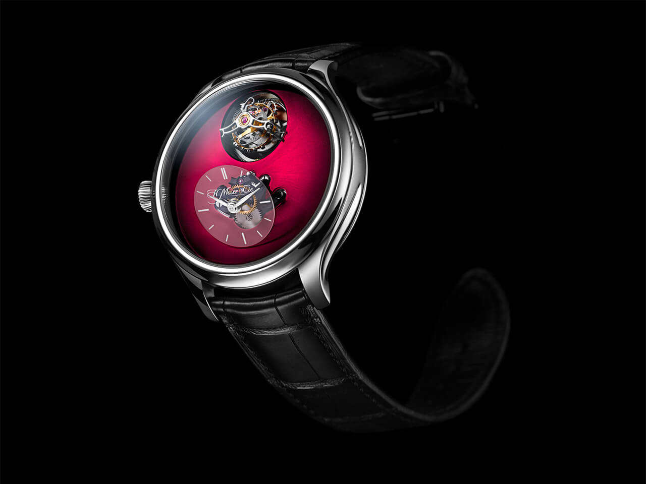 奮進圓柱陀飛輪 H. Moser x MB&F
