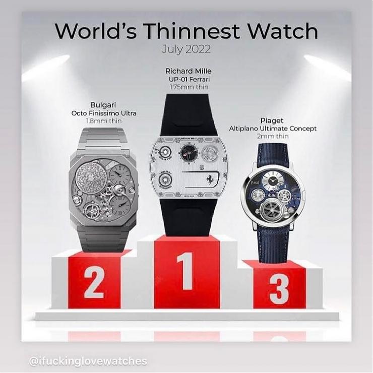 世界最薄腕表!RICHARD MILLE RM UP-01 Ferrari的三項(xiàng)超薄特點(diǎn)-復(fù)刻表