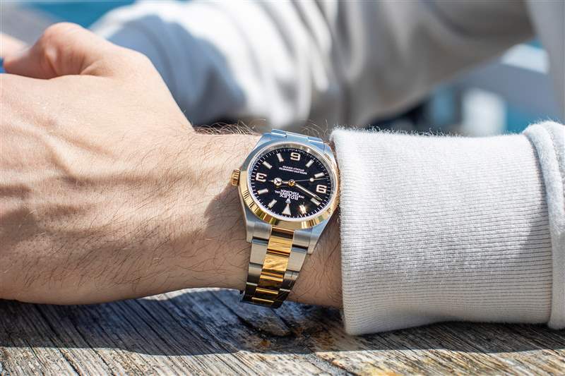 手腕上的一周:雙色勞力士探險家腕表 124273-復刻表