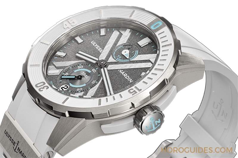 ULYSSE NARDIN - 來自南極大陸的冰藍魅力｜雅典表Diver X Antarctica