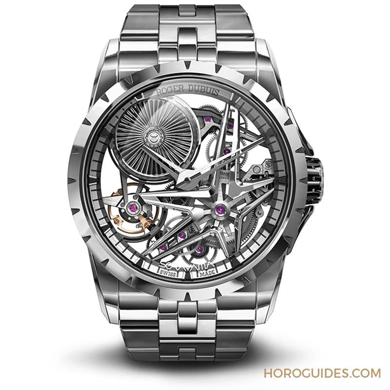 這款自動盤轉起來很迷幻!Roger Dubuis攜手空山基推出Excalibur Sorayama Monobalancier腕表-復刻表