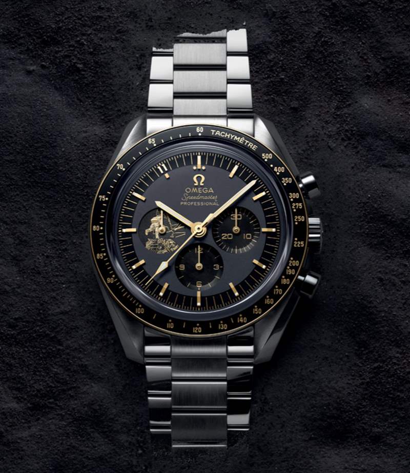 OMEGA歐米茄超霸系列 :Speedmaster Apollo 11 50th Anniversary Limited Edition(OMEGA官網) OMEGA|歐米茄第3代史努比登月表最新價格走勢7月已超定價逾2倍-復刻表