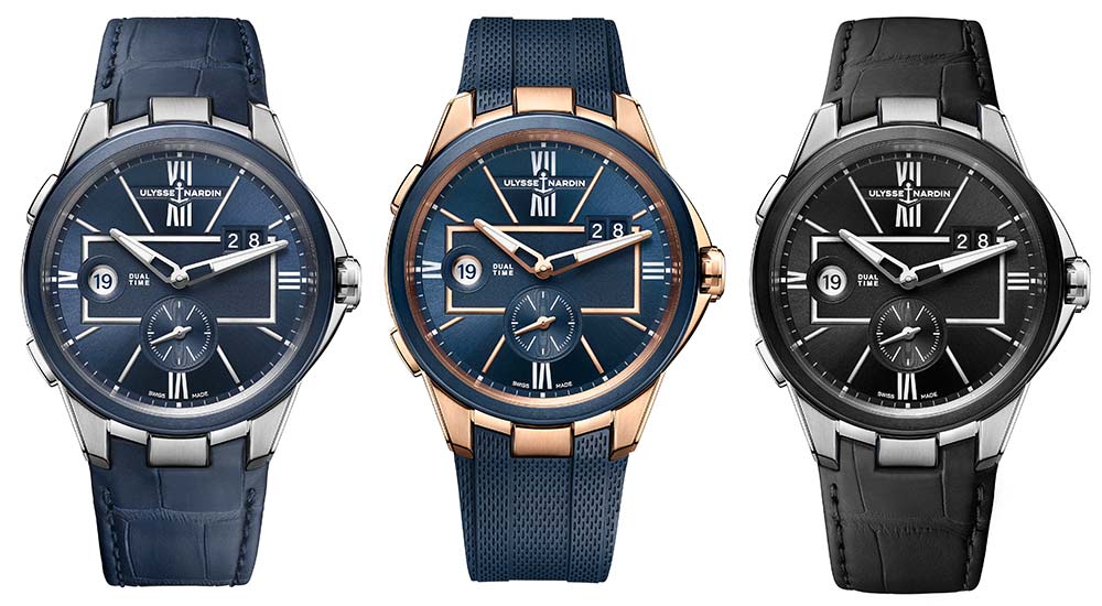 雅典娜丁雙時間 42 MM,來自Executive?系列的?Dual Time?腕表-復刻表