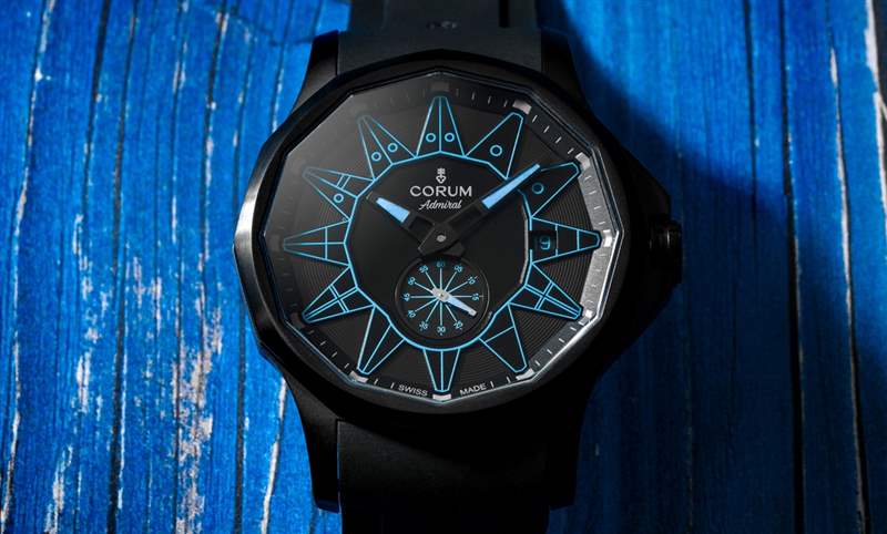 黑潮涌現，五色齊發｜Corum Admiral 42 Automatic Full Black