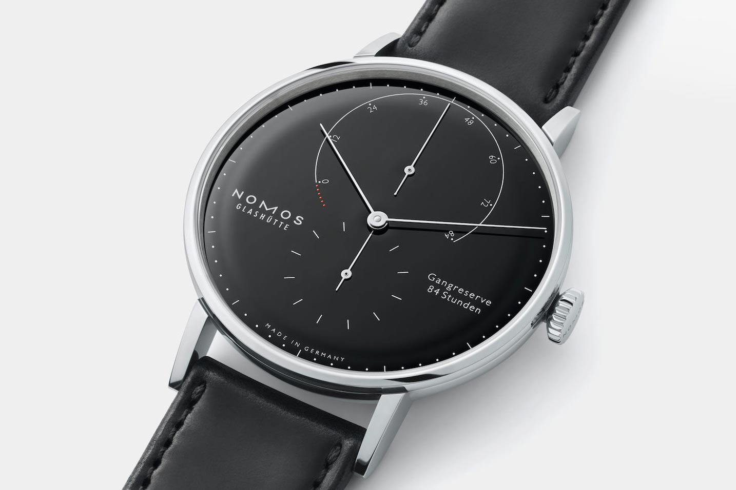 德國不銹鋼簡約設(shè)計Nomos Lambda手表960.S1-復刻表