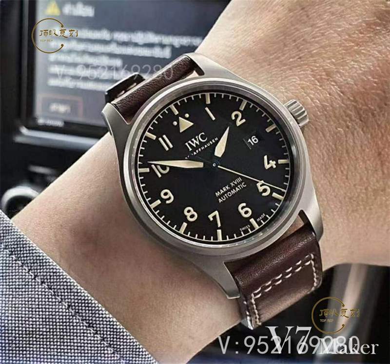 V7廠萬國馬克十八鈦殼IW327006復(fù)刻表對(duì)比正品,做工怎么樣-復(fù)刻表