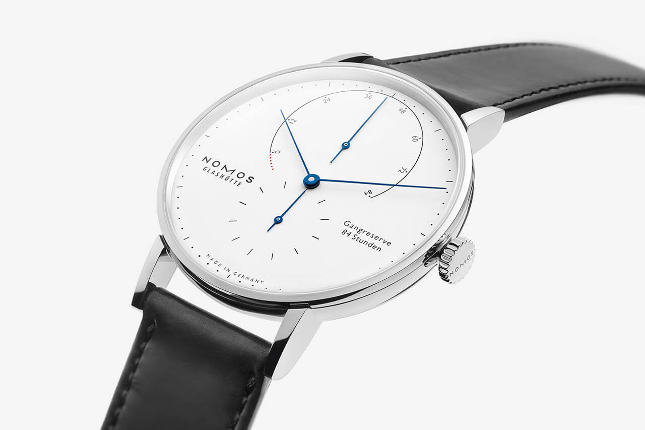 德國不銹鋼簡約設(shè)計Nomos Lambda手表960.S1-復刻表