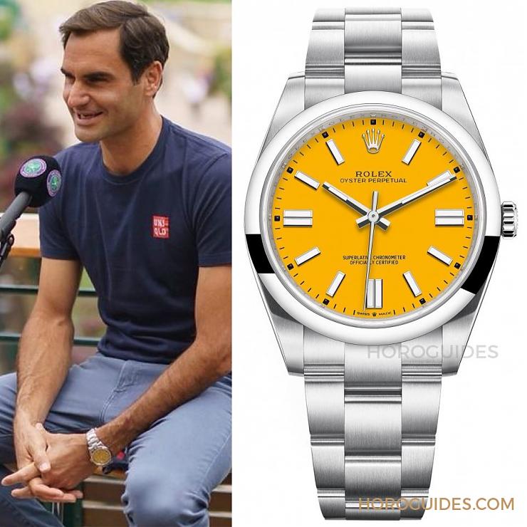 ROLEX - 回顧那些高光時刻，Roger Federer費德勒與Rolex偕伴20年