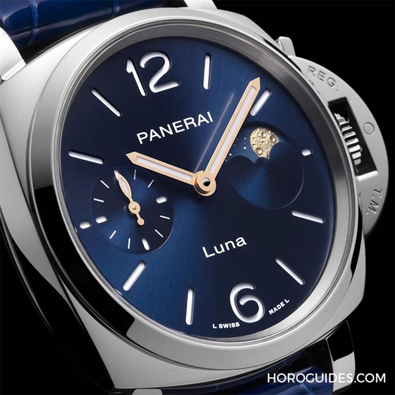 OFFICINE PANERAI - 以月為名，Panerai Luminor Due系列首見月相顯示功能