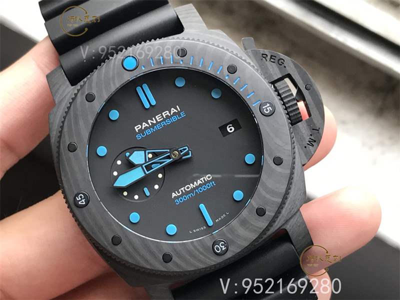 VS廠沛納海1616-VS廠碳纖維沛納海pam1616復刻表做工怎么樣-復刻表