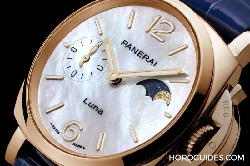 OFFICINE PANERAI - 以月為名，Panerai Luminor Due系列首見月相顯示功能