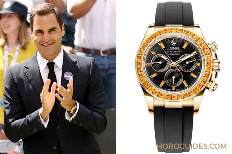 ROLEX - 回顧那些高光時刻，Roger Federer費德勒與Rolex偕伴20年