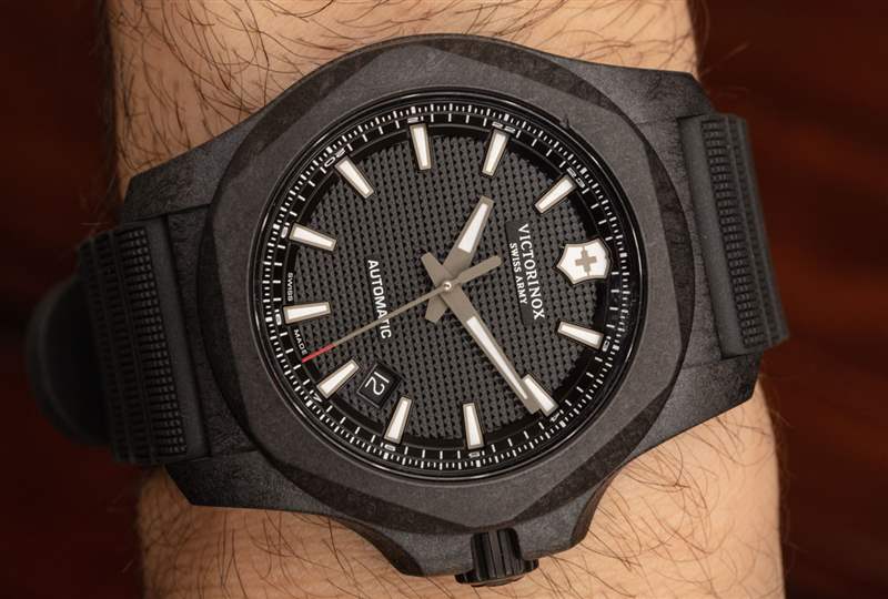 Victorinox INOX 碳纖維機械腕表-復刻表