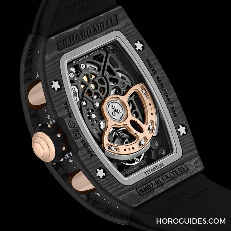 碳纖維鑲嵌鉆石的明暗共生之美|RICHARD MILLE RM 07-01 INTERGALACTIC星系推出4款新作-復刻表