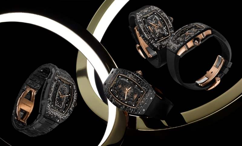 碳纖維鑲嵌鉆石的明暗共生之美|RICHARD MILLE RM 07-01 INTERGALACTIC星系推出4款新作-復刻表