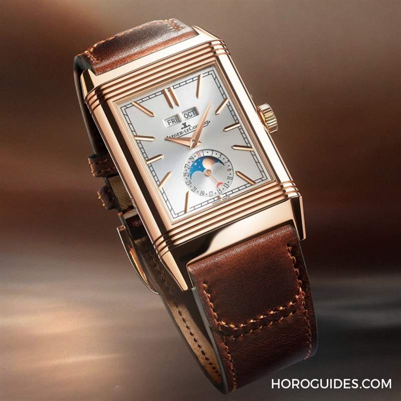 JAEGER-LECOULTRE - 翻轉，風格瞬間改變｜積家Reverso翻轉系列雙時區日歷腕表、雙面腕表小型款