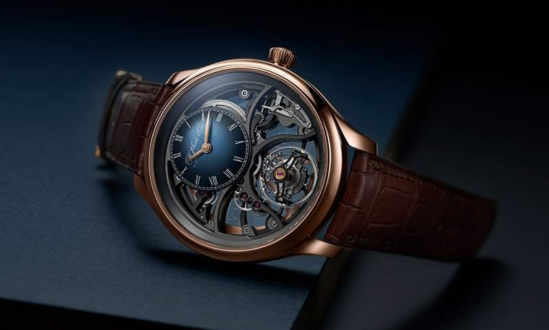 賀高登鐘表50周年！ H. Moser & Cie.勇創者圓柱陀飛輪鏤空紀念腕表限量發行
