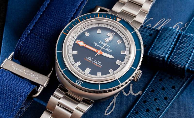 Zodiac Super Sea Wolf 68 Saturation x Andy Mann 手表上手-復(fù)刻表