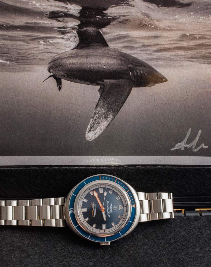 Zodiac Super Sea Wolf 68 Saturation x Andy Mann 手表上手-復(fù)刻表