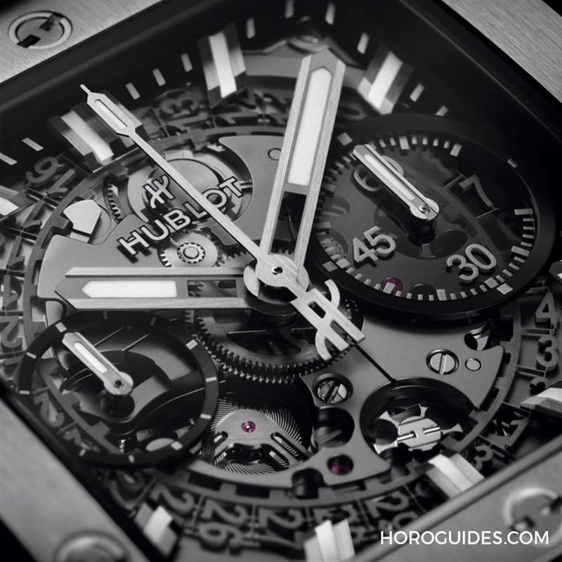 HUBLOT - 高階運動方表這樣搭，怎一個瀟灑了得｜Hublot Square Bang Unico計時碼表