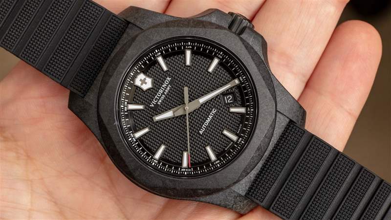 Victorinox INOX 碳纖維機械腕表-復刻表