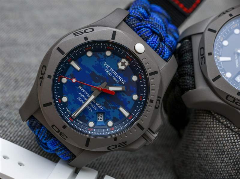 Victorinox 瑞士軍 INOX 專業(yè)潛水員鈦手表動手-復(fù)刻表