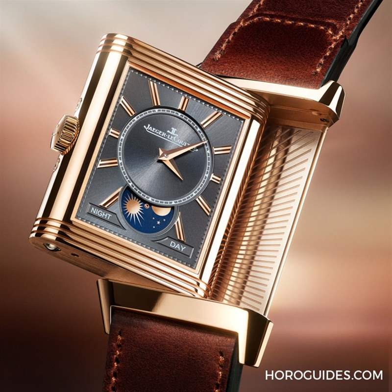 JAEGER-LECOULTRE - 翻轉，風格瞬間改變｜積家Reverso翻轉系列雙時區日歷腕表、雙面腕表小型款