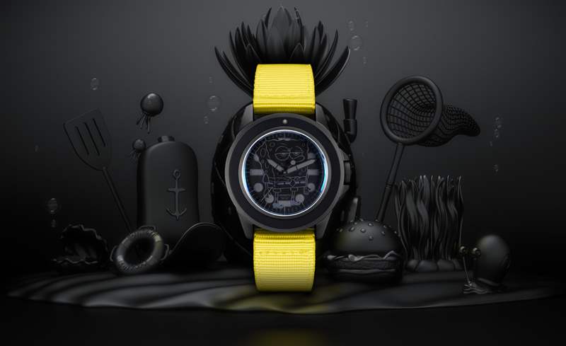 Unimatic X SpongeBob SquarePants U1-SS 手表-復刻表
