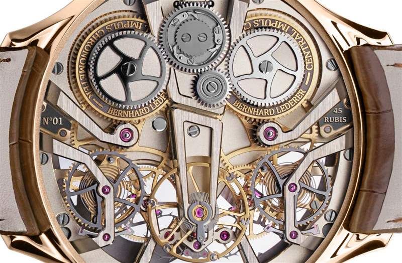Bernhard Lederer Central Impulse Chronometer 腕表是紳士對精準的追求-復刻表